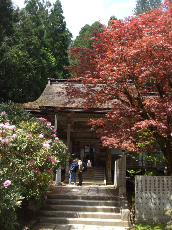 Buddhist temple at Kongō Sanmai-in in Kōya-san.