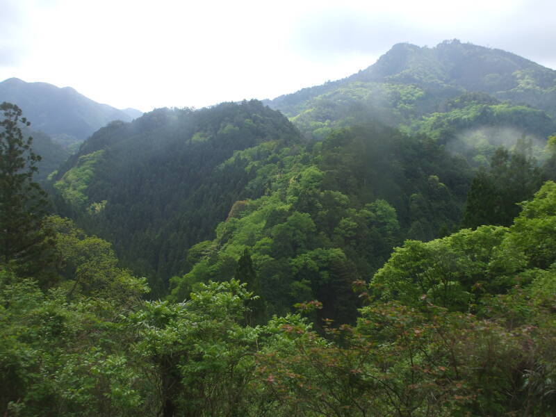 Mountains near Kōya-san.