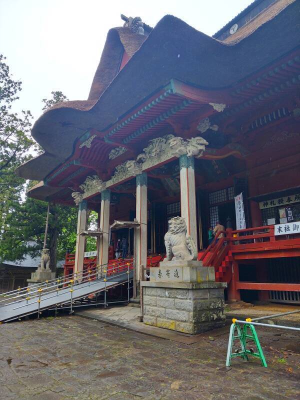 Dewasanzan-jinja, the main shrine.