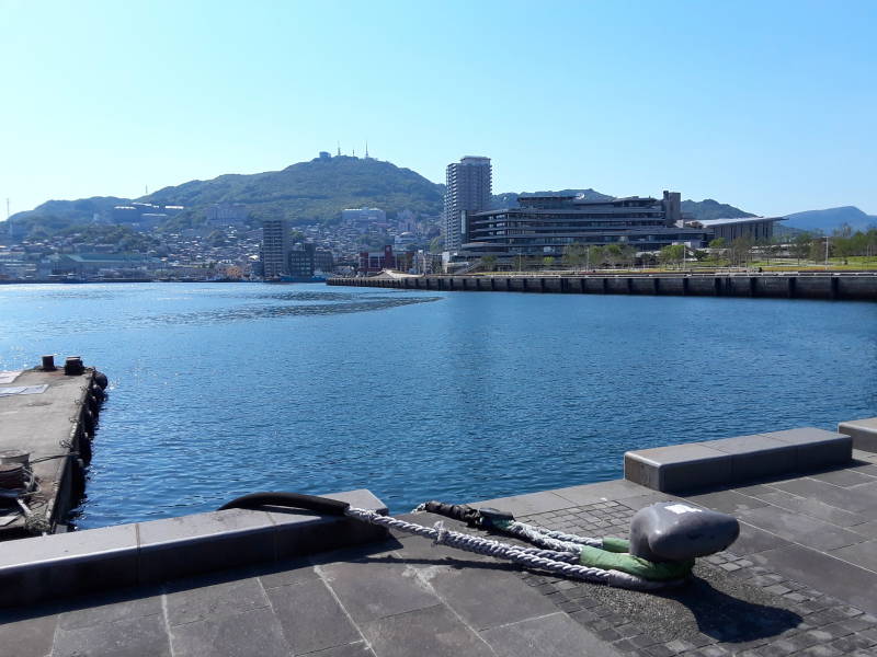 Nagasaki harbor.