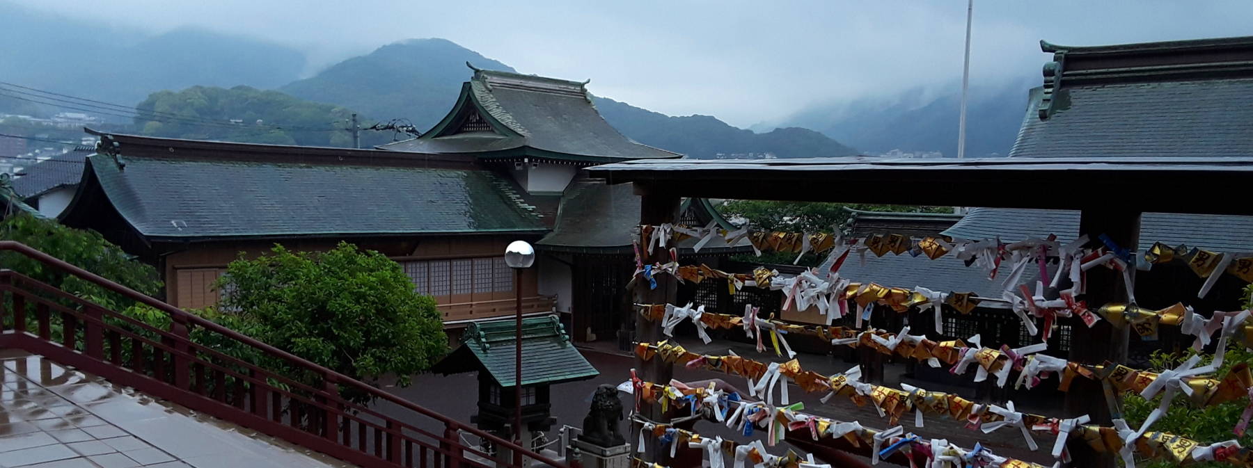 Suwa Jinja Shintō shrine in Nagasaki.