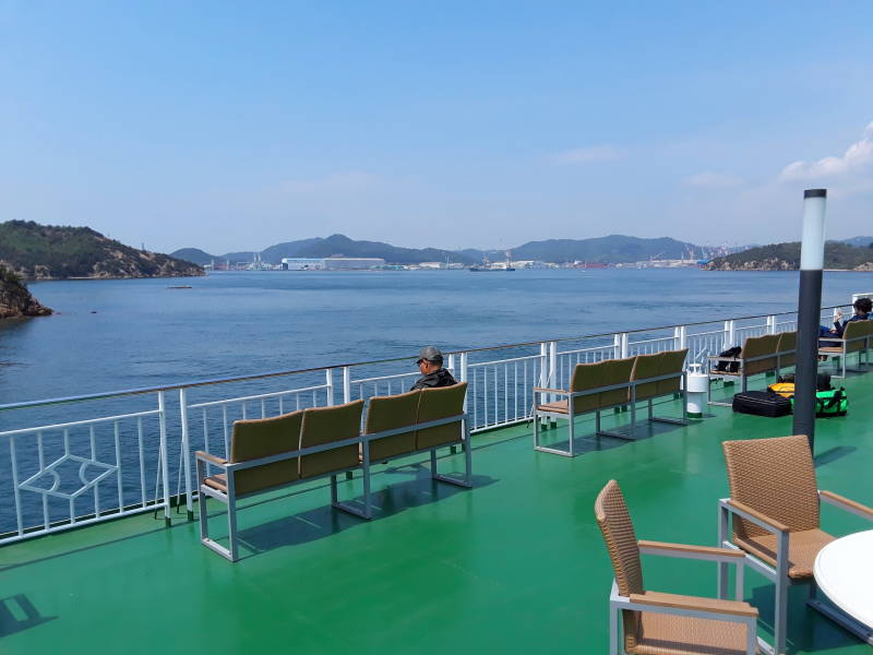 Ferry from Miyanoura on Naoshima to Uno.