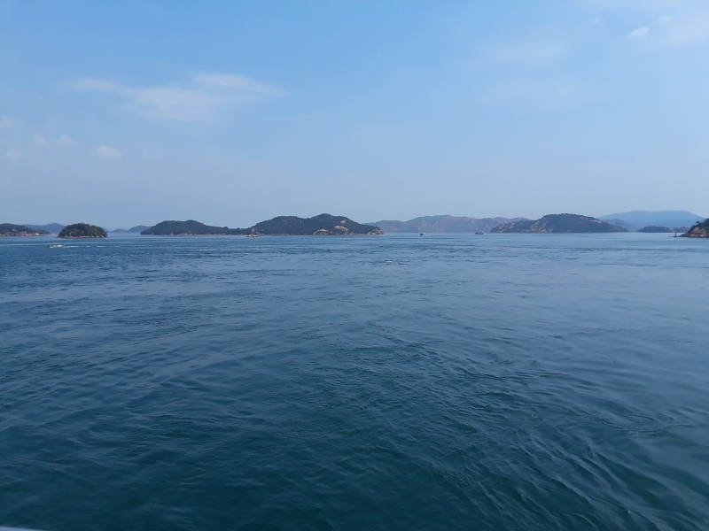 Ferry from Miyanoura on Naoshima to Uno.