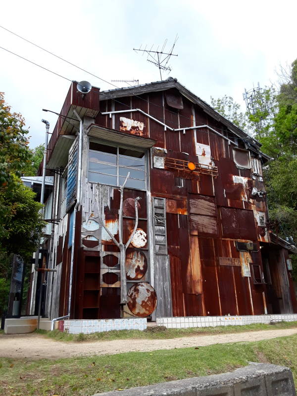 Haisha House, an Art House Project installation in Honmura on Naoshima.
