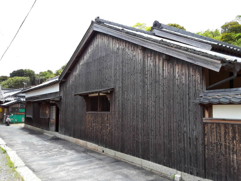 To art house in Honmura on Naoshima.