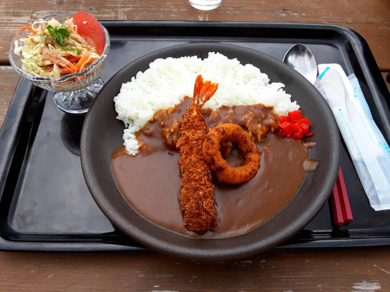 Lunch in Honmura on Naoshima.