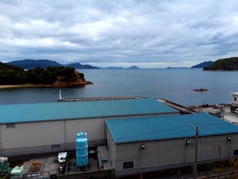 Honmura port on Naoshima.