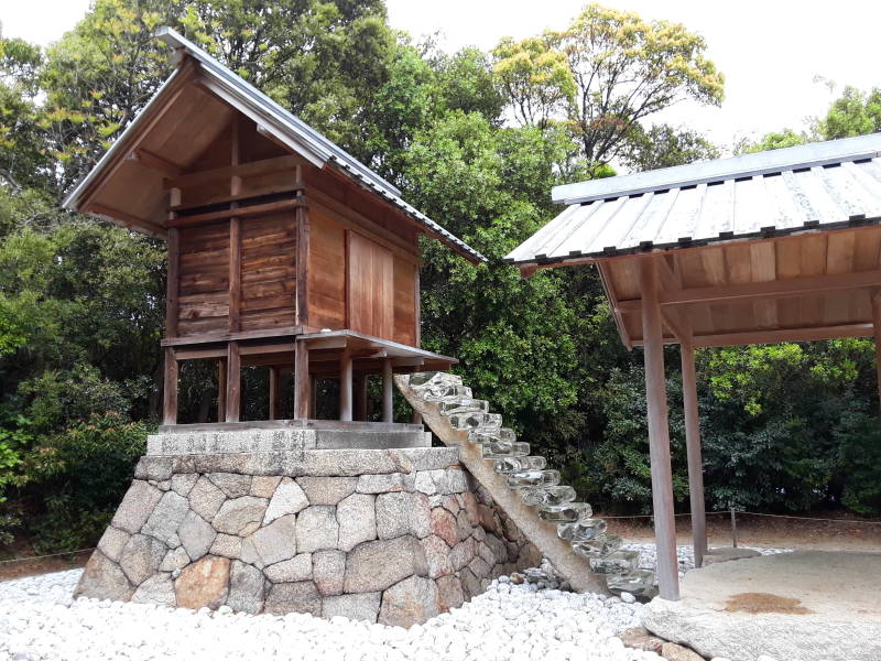 Art house in Honmura on Naoshima.