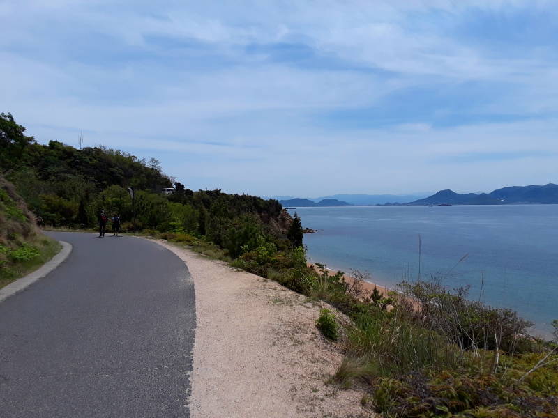 Along the coast on Naoshima.