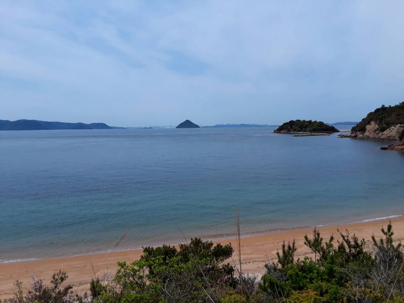 Along the coast on Naoshima.