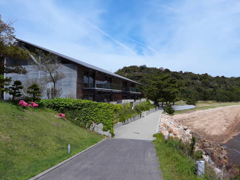 Benesse hotel on Naoshima.