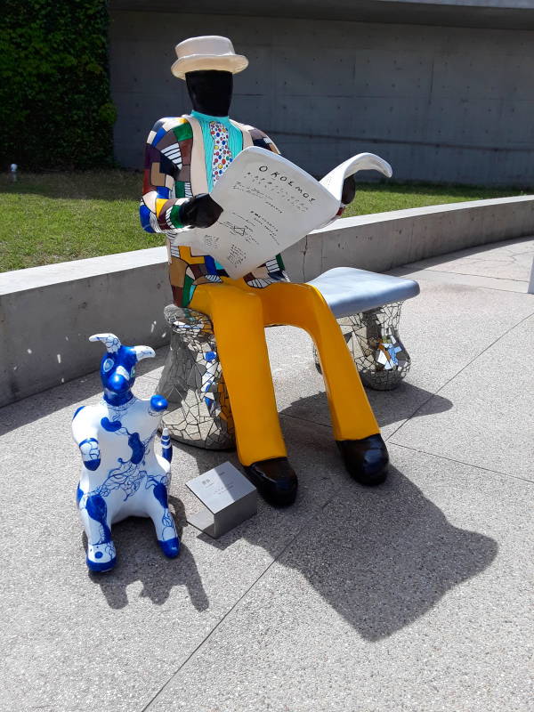 Sculpture garden near the Benesse hotel on Naoshima.