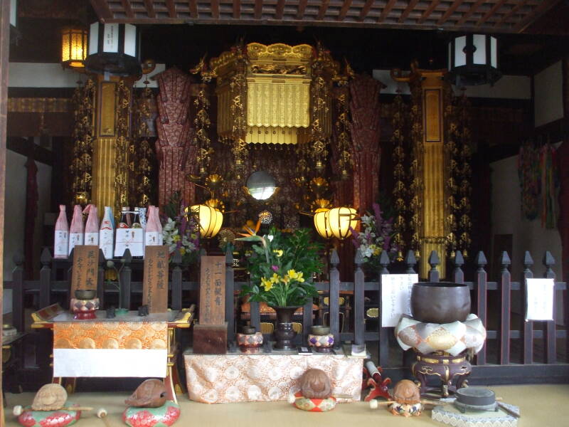 Shintō altar.