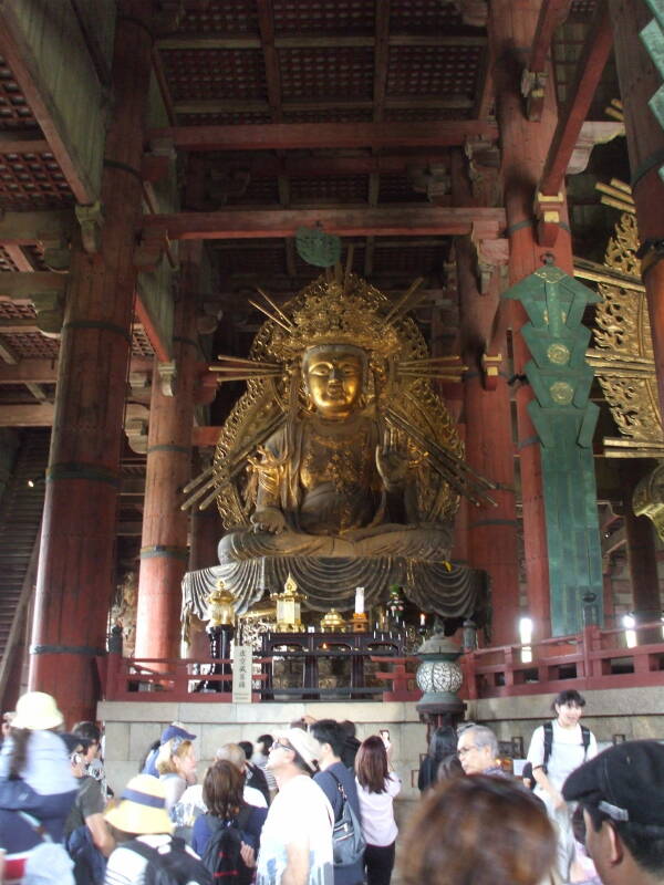 Bodhisattva at Tōdai-ji, the Buddhist temple in Nara.