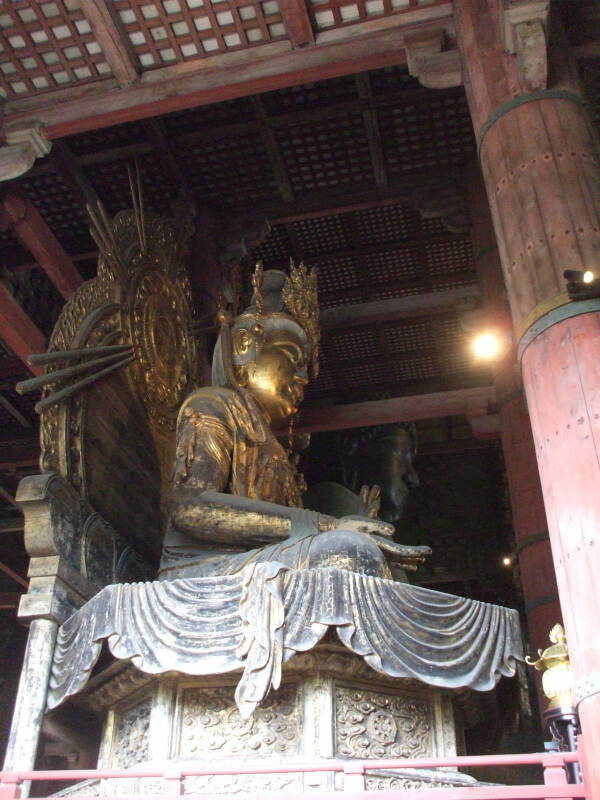Bodhisattva at Tōdai-ji, the Buddhist temple in Nara.