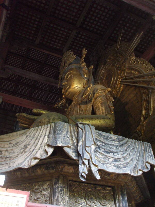 Bodhisattva at Tōdai-ji, the Buddhist temple in Nara.