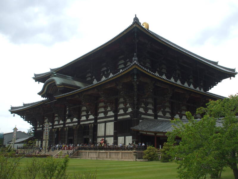 Tōdai-ji, the Buddhist temple in Nara.