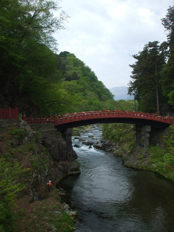 Bridge in Nikkō.