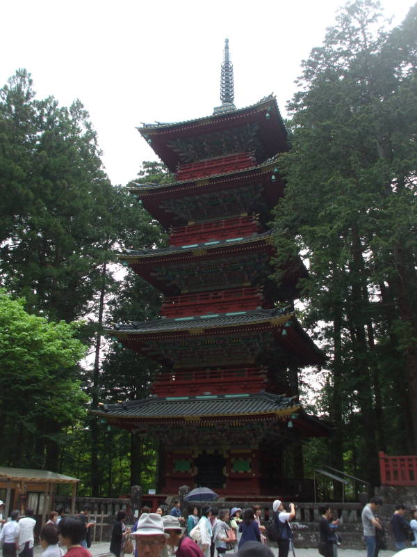 5-level pagoda in Nikkō.