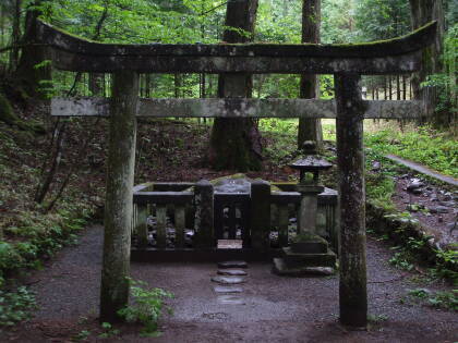 Takino shrine of Mizuhanome Kami in Nikkō.
