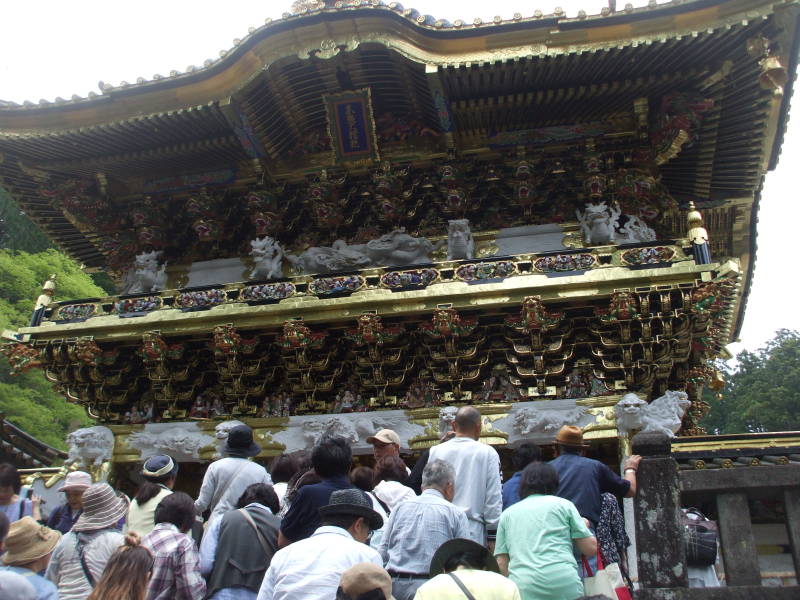 Yomeimon Gate at Tōshō-gū, shrine of Tokugawa Ieyasu in Nikkō.