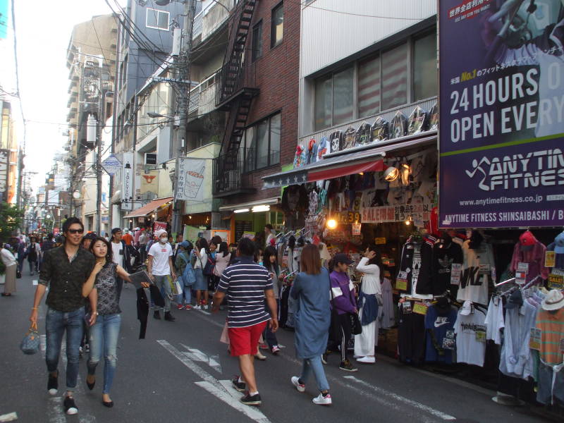 Amerika-mura section of Osaka.