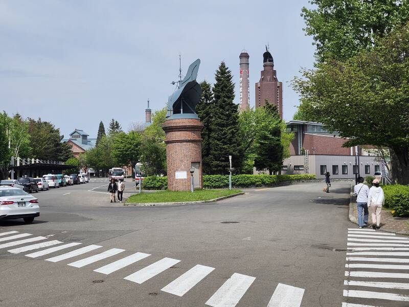 Entrance to the Sapporo Beer Museum grounds.