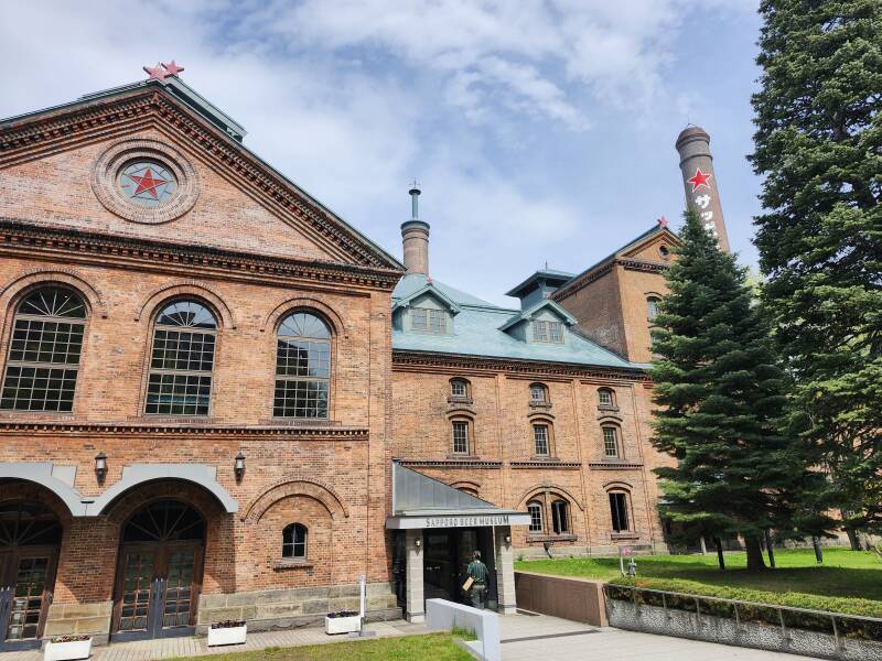 Entrance to Sapporo Beer Museum.