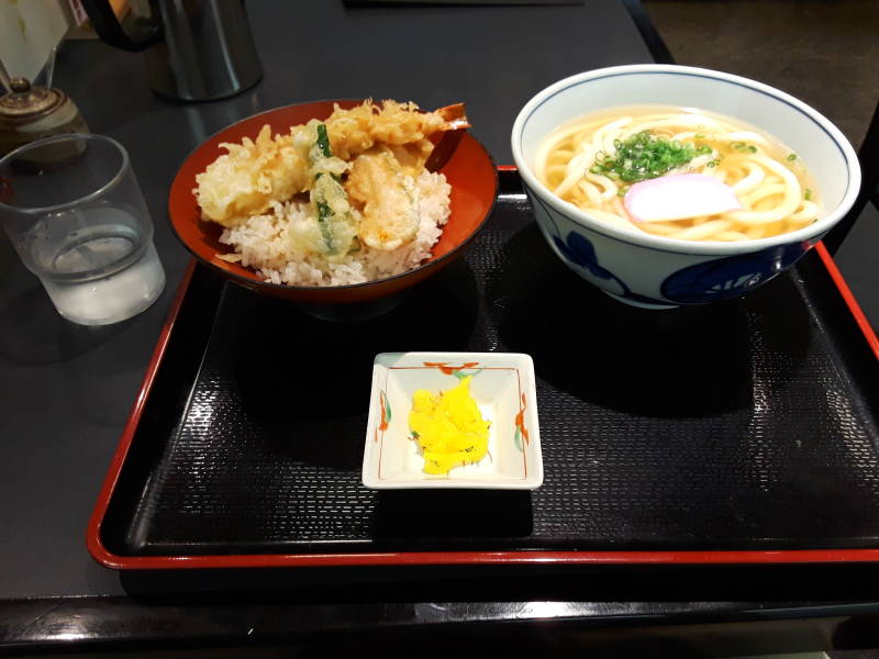 Dinner in Takamatsu.