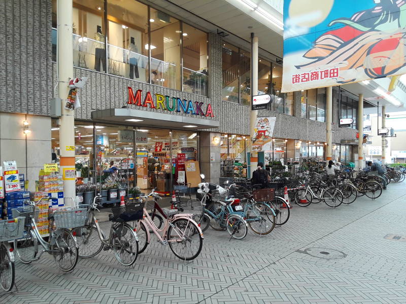 Covered market in Takamatsu.