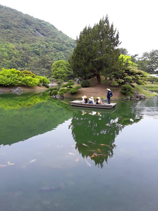 Ritsurin Garden in Takamatsu.