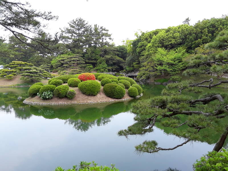 Ritsurin Garden in Takamatsu.