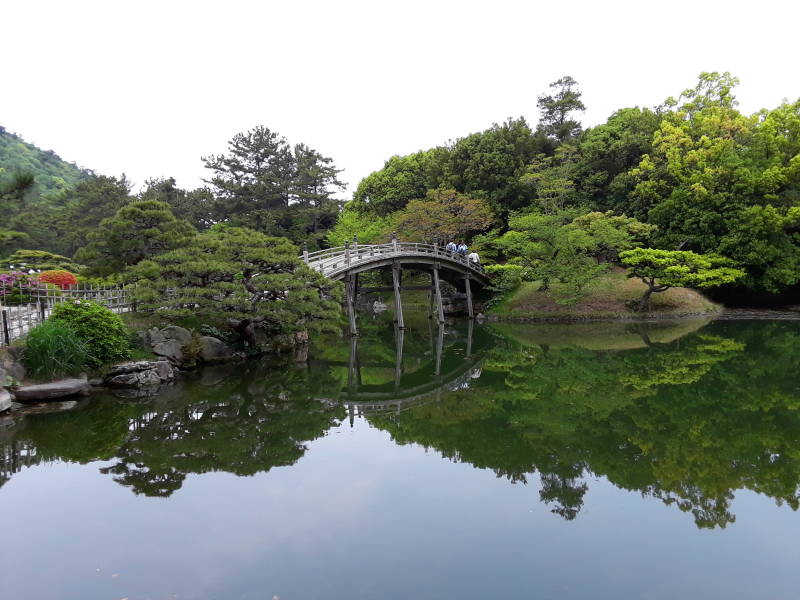 Ritsurin Garden in Takamatsu.