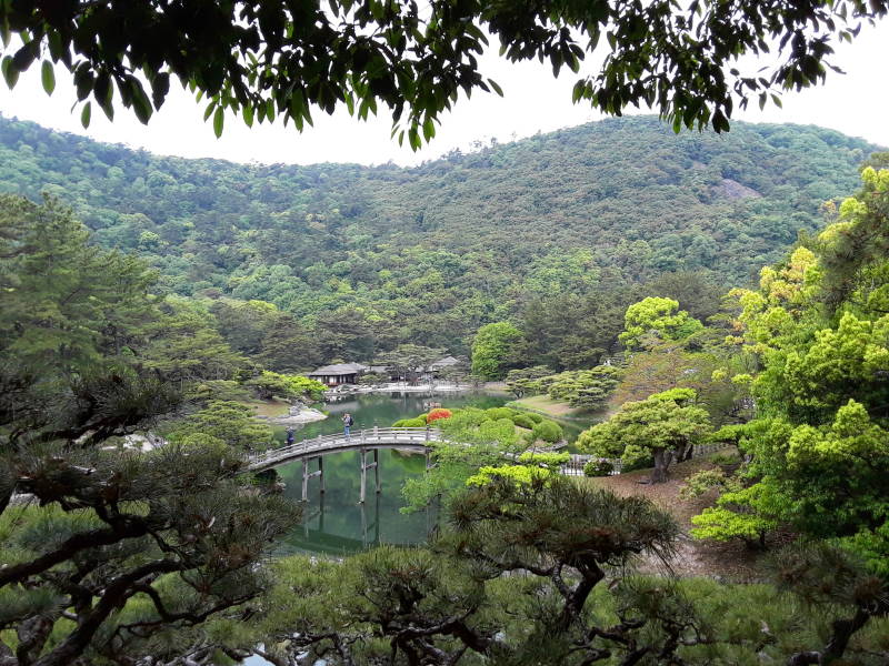 Ritsurin Garden in Takamatsu.