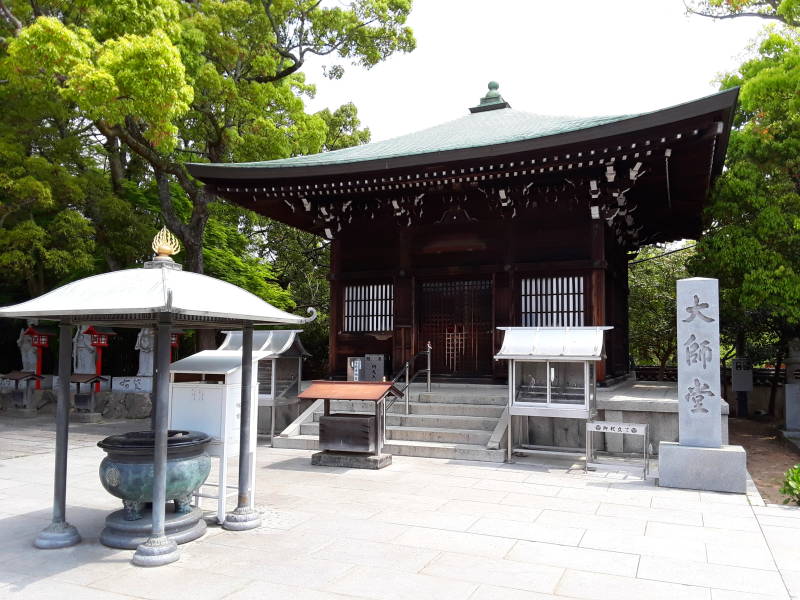 Small temple at Yashima.