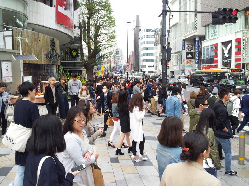 Omotesandō in Harajuku.