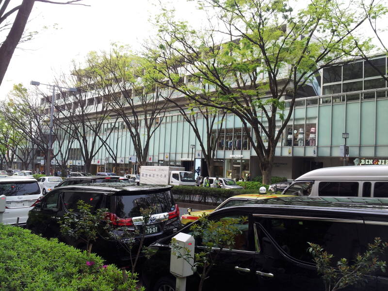 Walking west on the south side of Omotesandō in Harajuku.