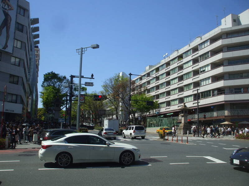 Omotesandō in Harajuku.