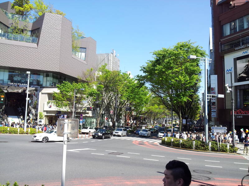 Omotesandō in Harajuku.