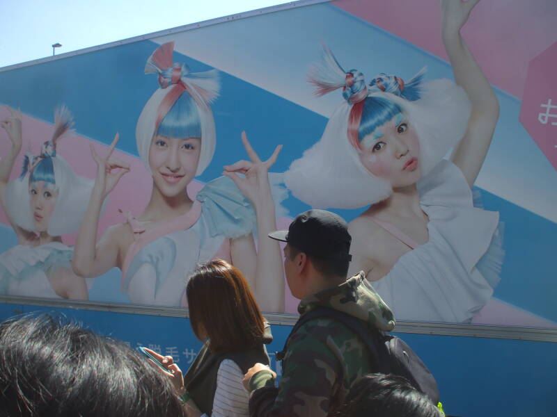 Babymetal in Harajuku.