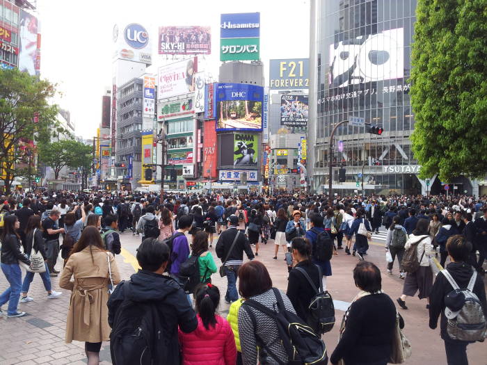 Shibuya Crossing.