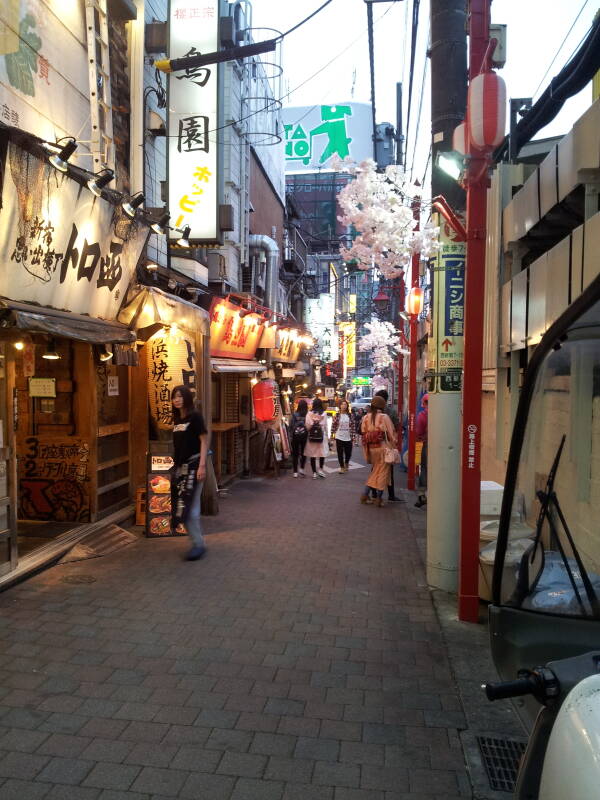 Visiting Omoide Yokochō in Shinjuku, in Tōkyō