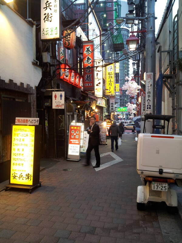 Visiting Omoide Yokochō in Shinjuku, in Tōkyō