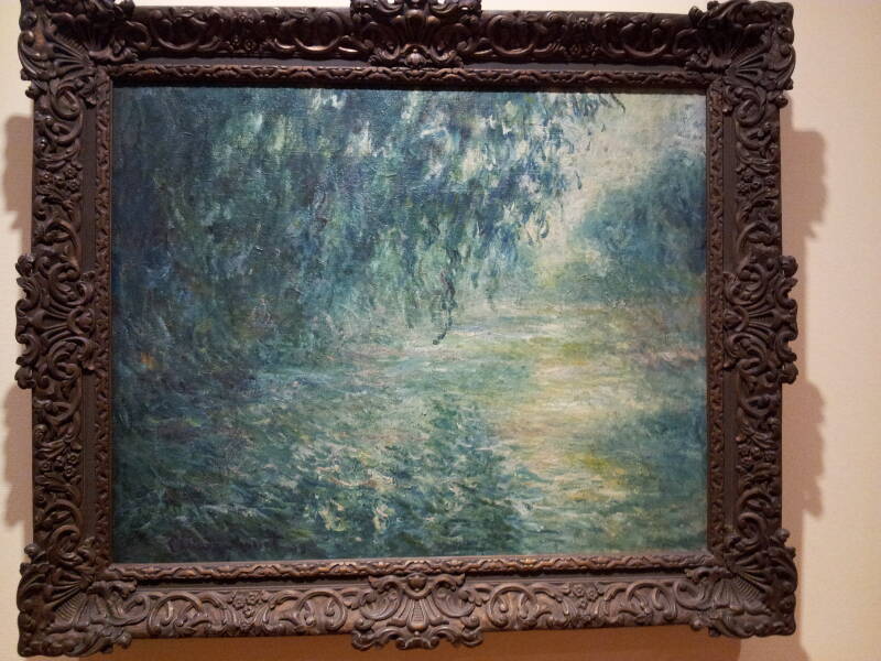 Morning on the Seine, 1898, Claude Monet, at the National Museum of Western Art in Ueno Park.