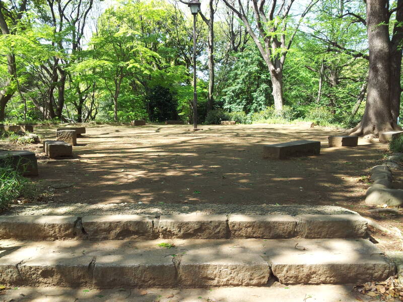 Yayoi-era tomb in Ueno Park.
