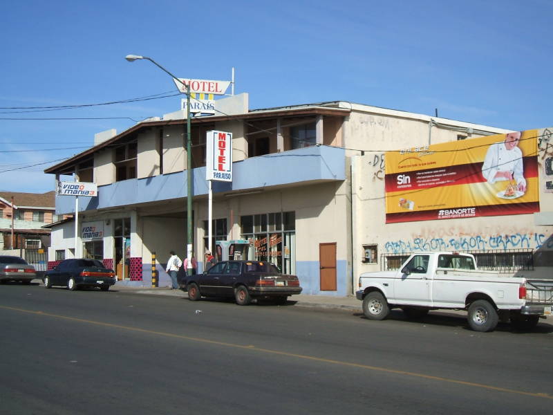 Motel Paraíso in Tecate, Mexico.
