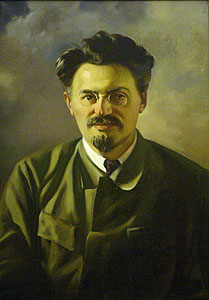 Official Soviet portrait of Leon Trotsky from https://en.wikipedia.org/wiki/Leon_Trotsky