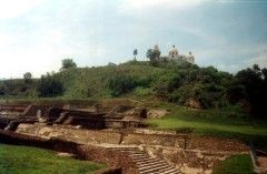 Pirámide Tepanapa, the Great Pyramid of Cholula and the largest pyramid in the world