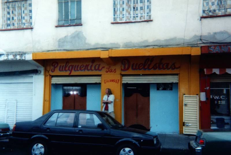 Pulqueria de las Duelistas in Mexico City.
