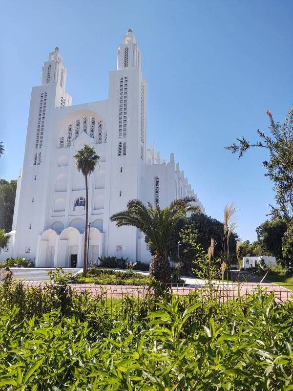 Decommissioned Cathédrale du Sacré Coeur in Casablanca.